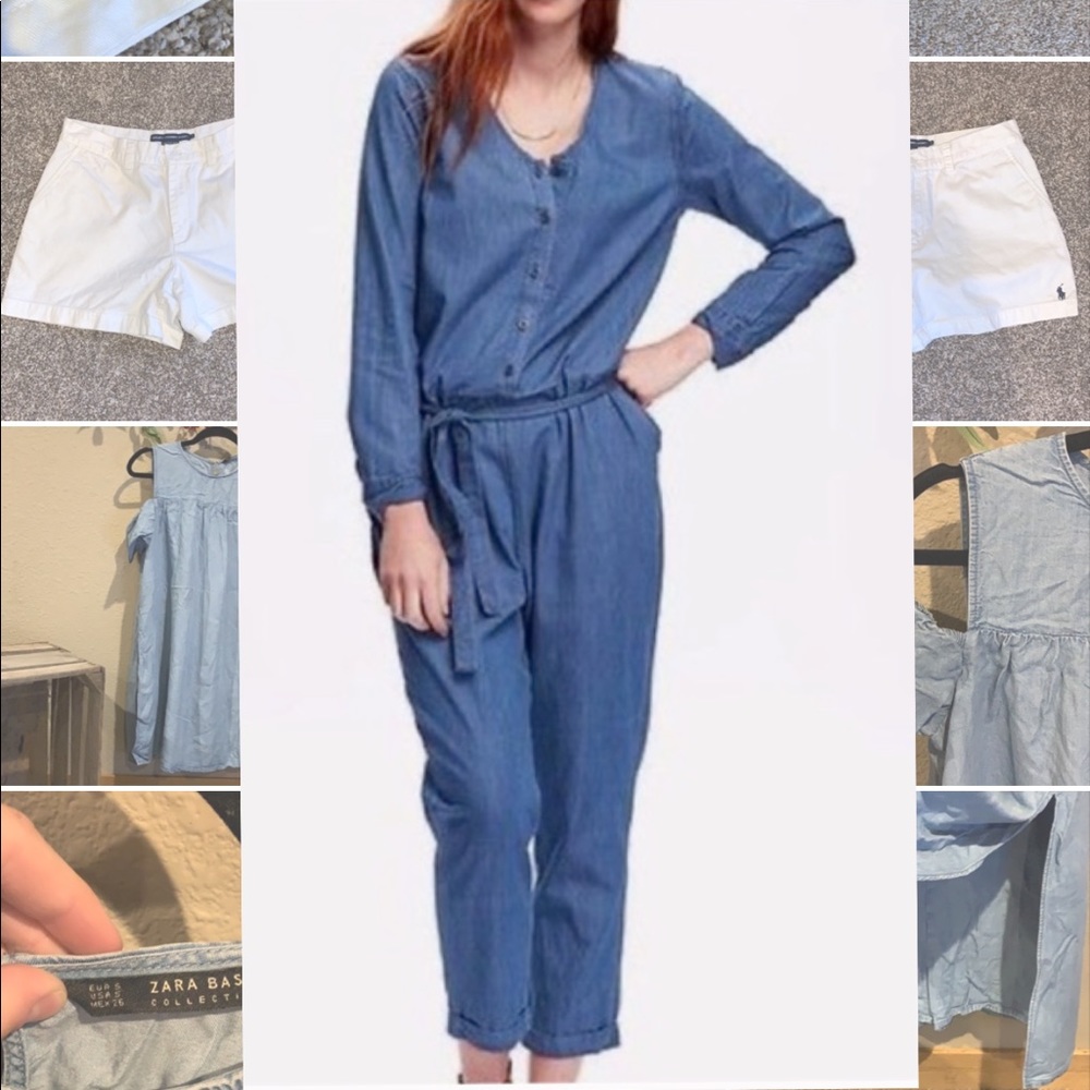 🌻 Old Navy Chambray Jumpsuit